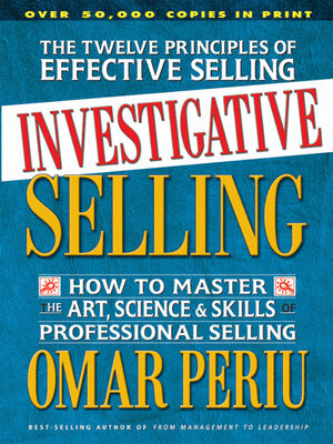 cover image of Investigative Selling
